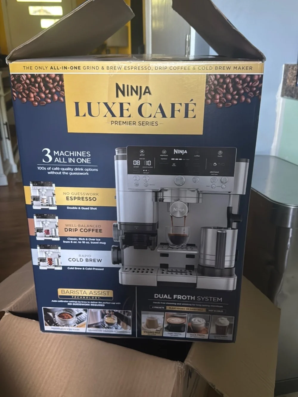 ninja luxe cafe espresso/coffee system
